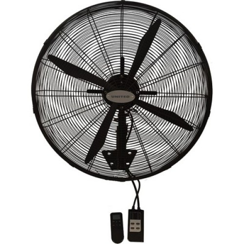WALL FAN UNITED UIF-763 50cm ΒΙΟΜΗΧΑΝΙΚΟΣ 125W ΜΕ R/C